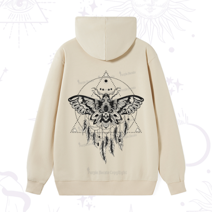Purplehecate Mystical Luna Moth Hoodie