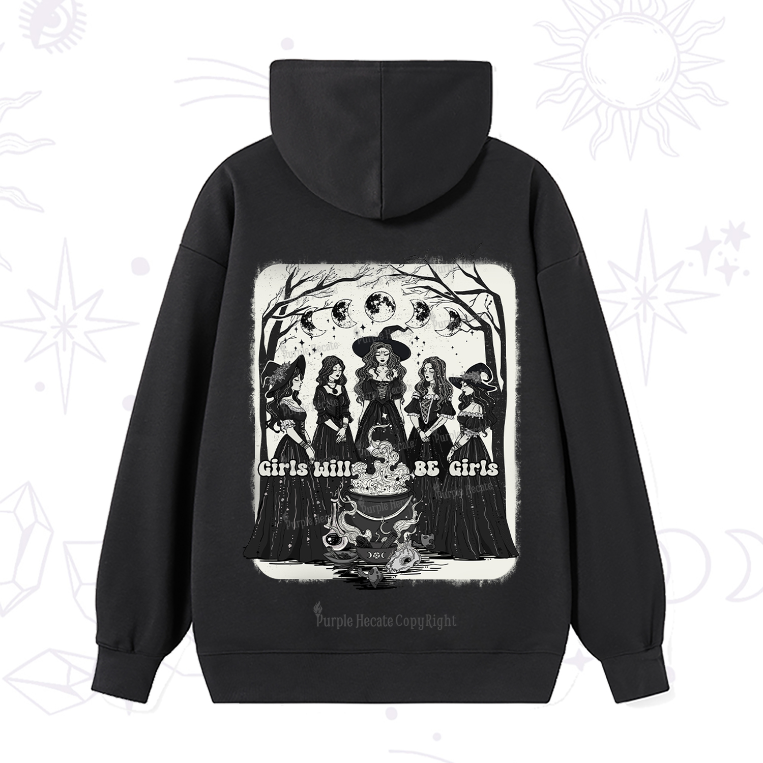 Purplehecate Girls Will Be Girls Hoodie
