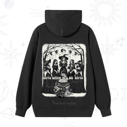 Purplehecate Girls Will Be Girls Hoodie