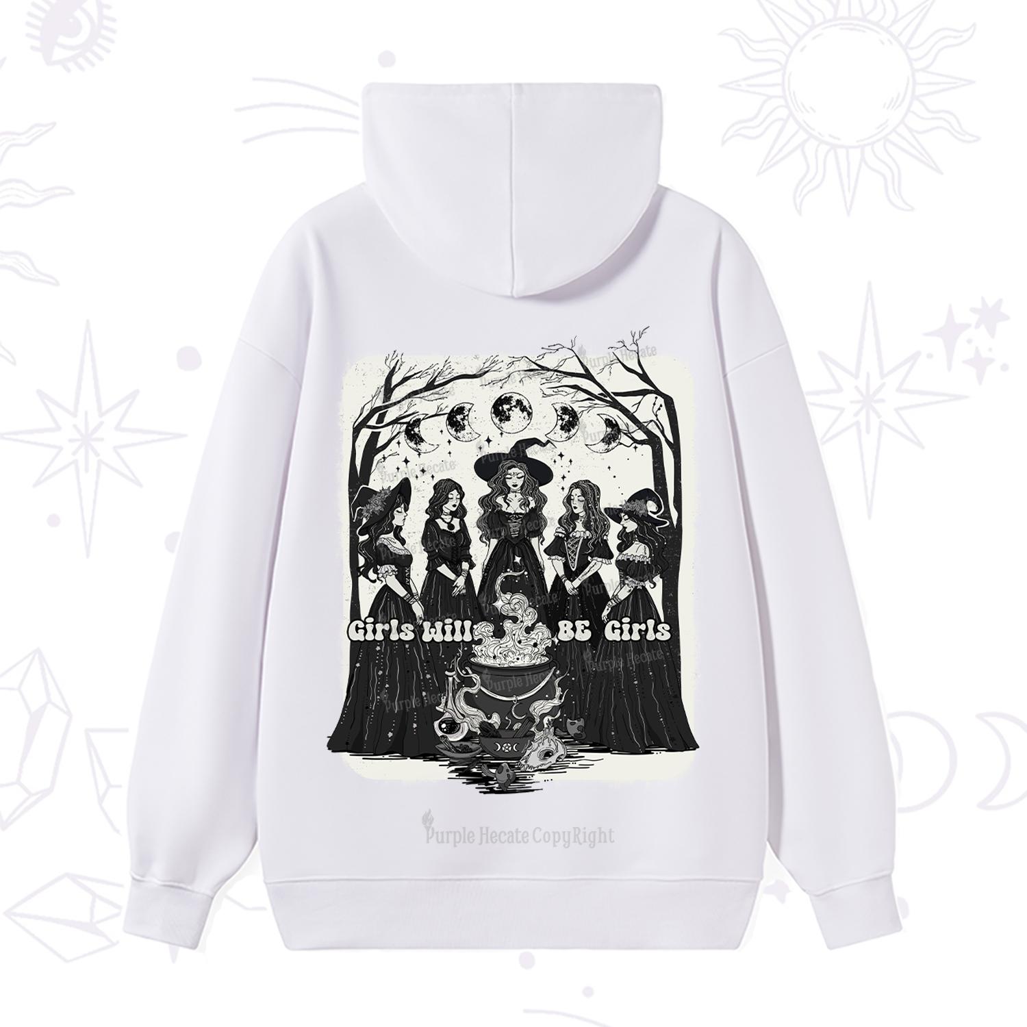 Purplehecate Girls Will Be Girls Hoodie