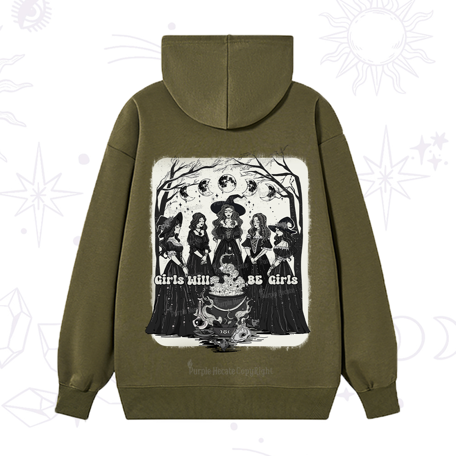 Purplehecate Girls Will Be Girls Hoodie