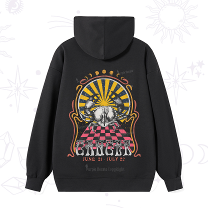 Purplehecate Cancer Crew Zodiac Hoodie
