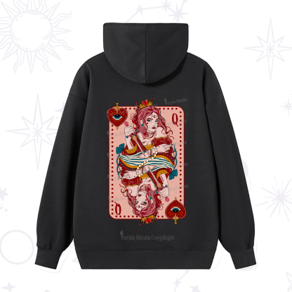 Purplehecate Queen of Hearts Hoodie