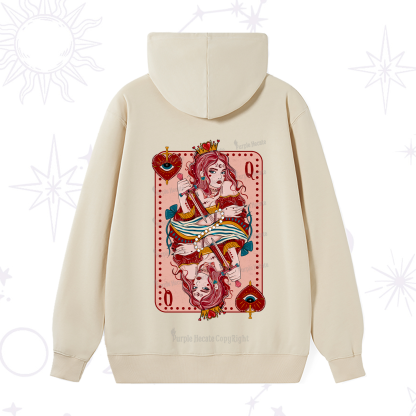 Purplehecate Queen of Hearts Hoodie