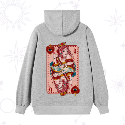 Purplehecate Queen of Hearts Hoodie