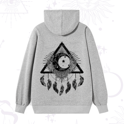 Purplehecate Starry Moon Dreamcatcher Hoodie
