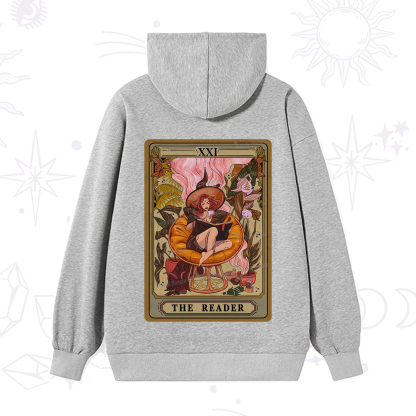 Purplehecate The Reader Tarot Card Hoodie