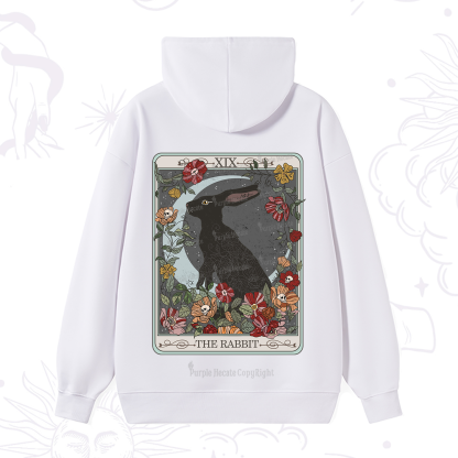 Purplehecate The Rabbit Tarot Hoodie