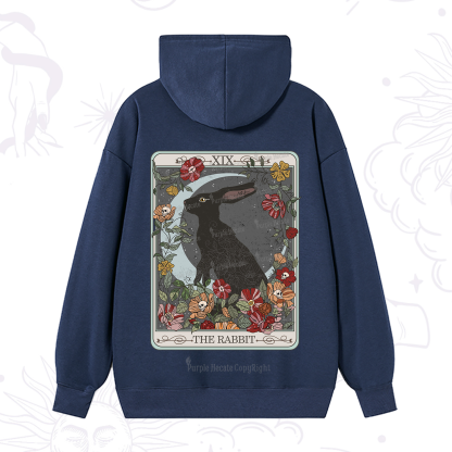 Purplehecate The Rabbit Tarot Hoodie