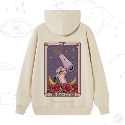 Purplehecate The Hair Dryer Tarot Hoodie