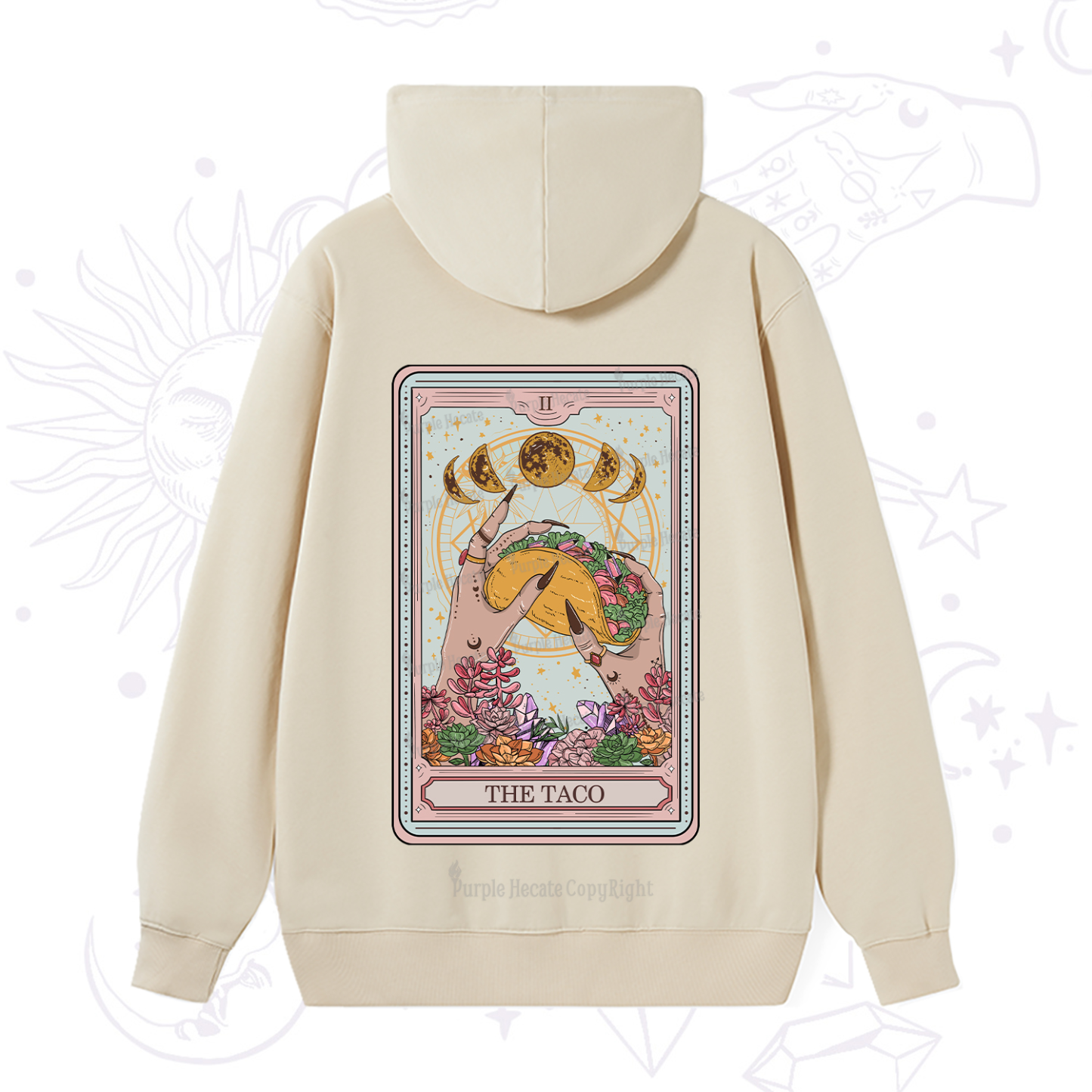 Purplehecate The Taco Tarot Hoodie