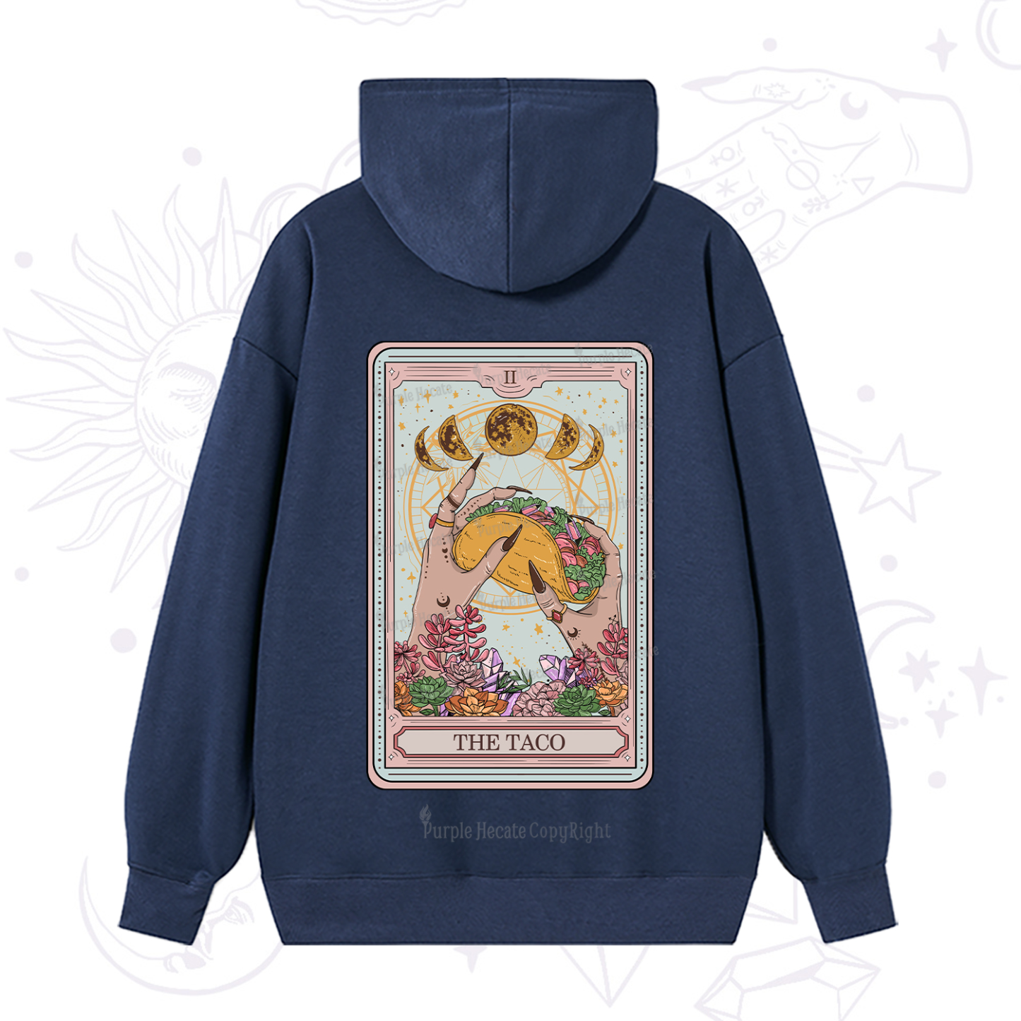 Purplehecate The Taco Tarot Hoodie