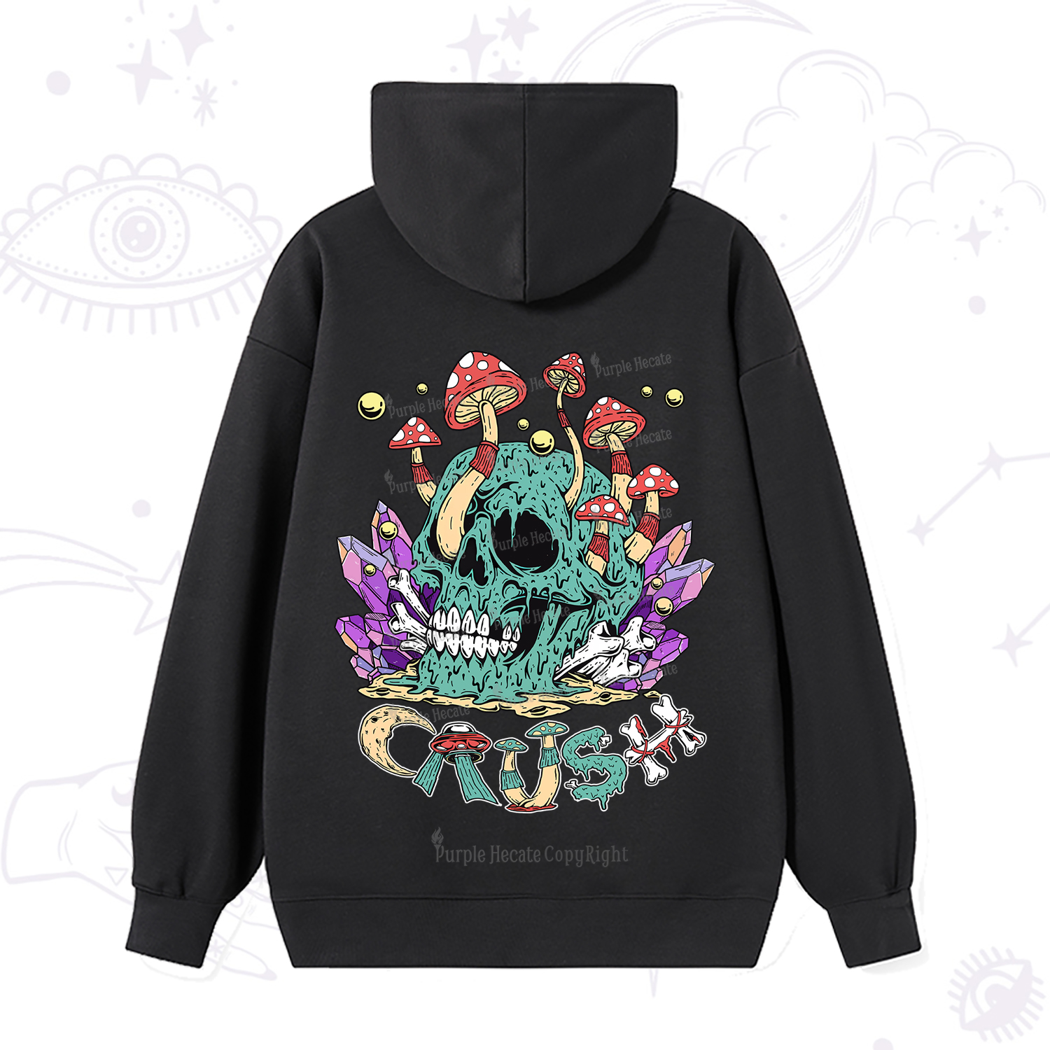 Purplehecate Magic Skeleton Hoodie