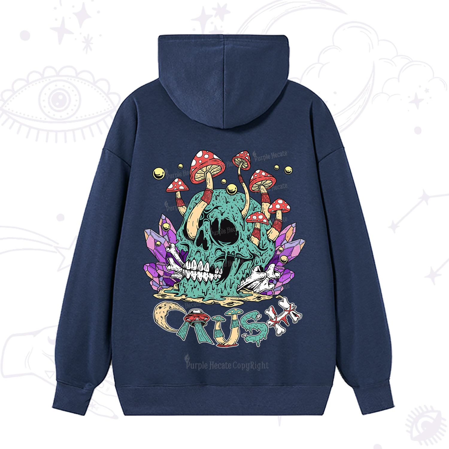 Purplehecate Magic Skeleton Hoodie