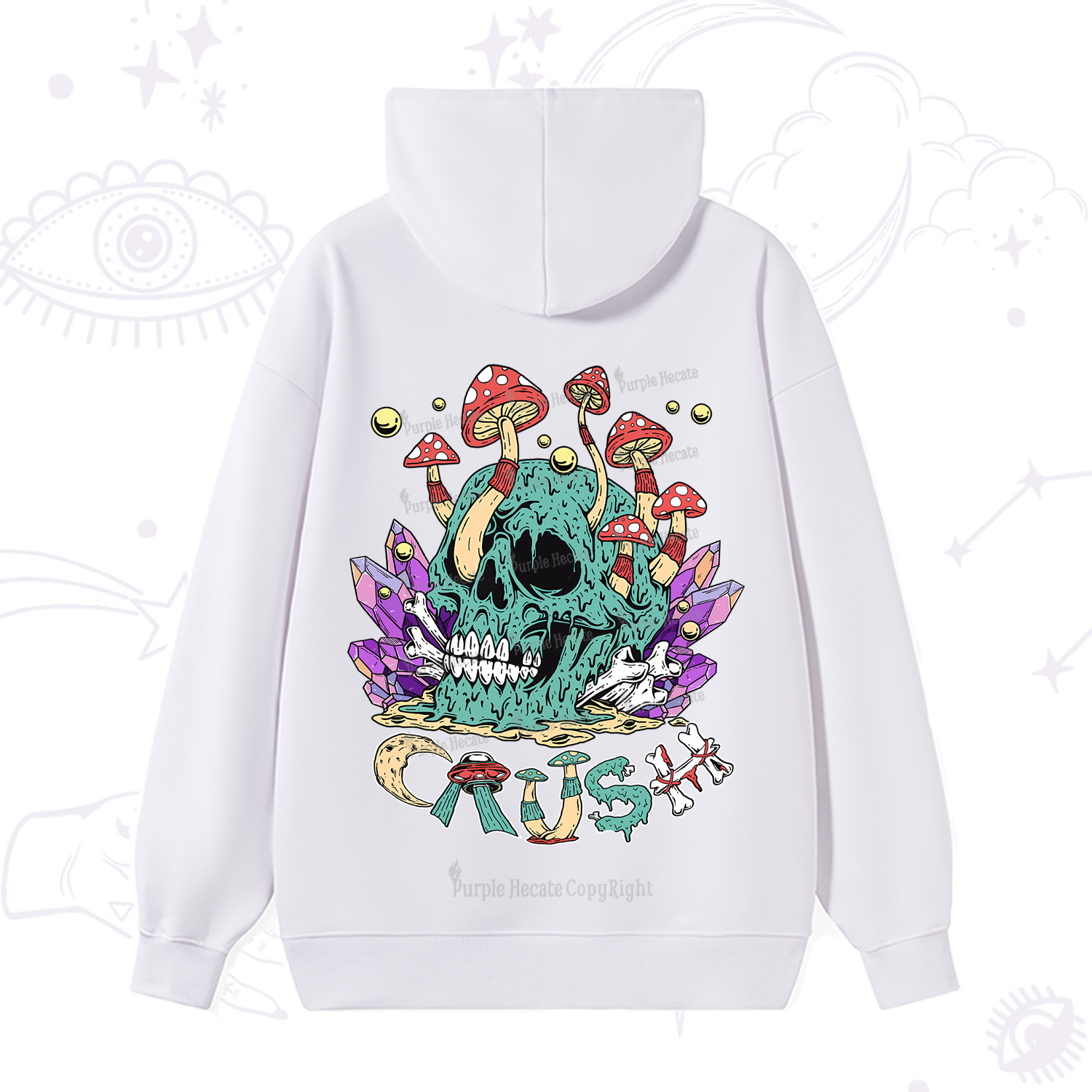 Purplehecate Magic Skeleton Hoodie