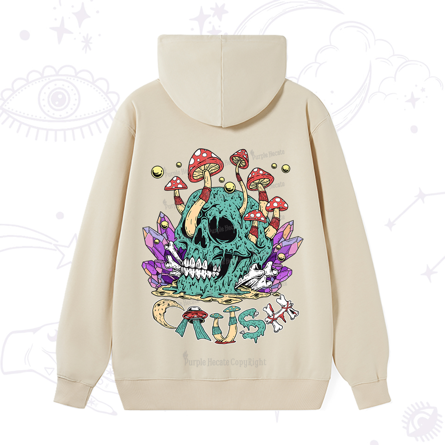 Purplehecate Magic Skeleton Hoodie