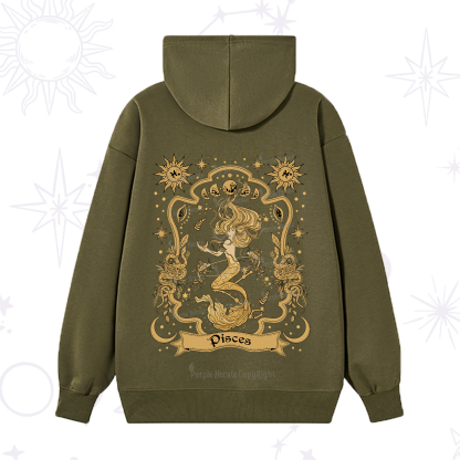 Purplehecate Pisces' Astral Mirage Zodiac Hoodie