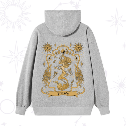 Purplehecate Pisces' Astral Mirage Zodiac Hoodie