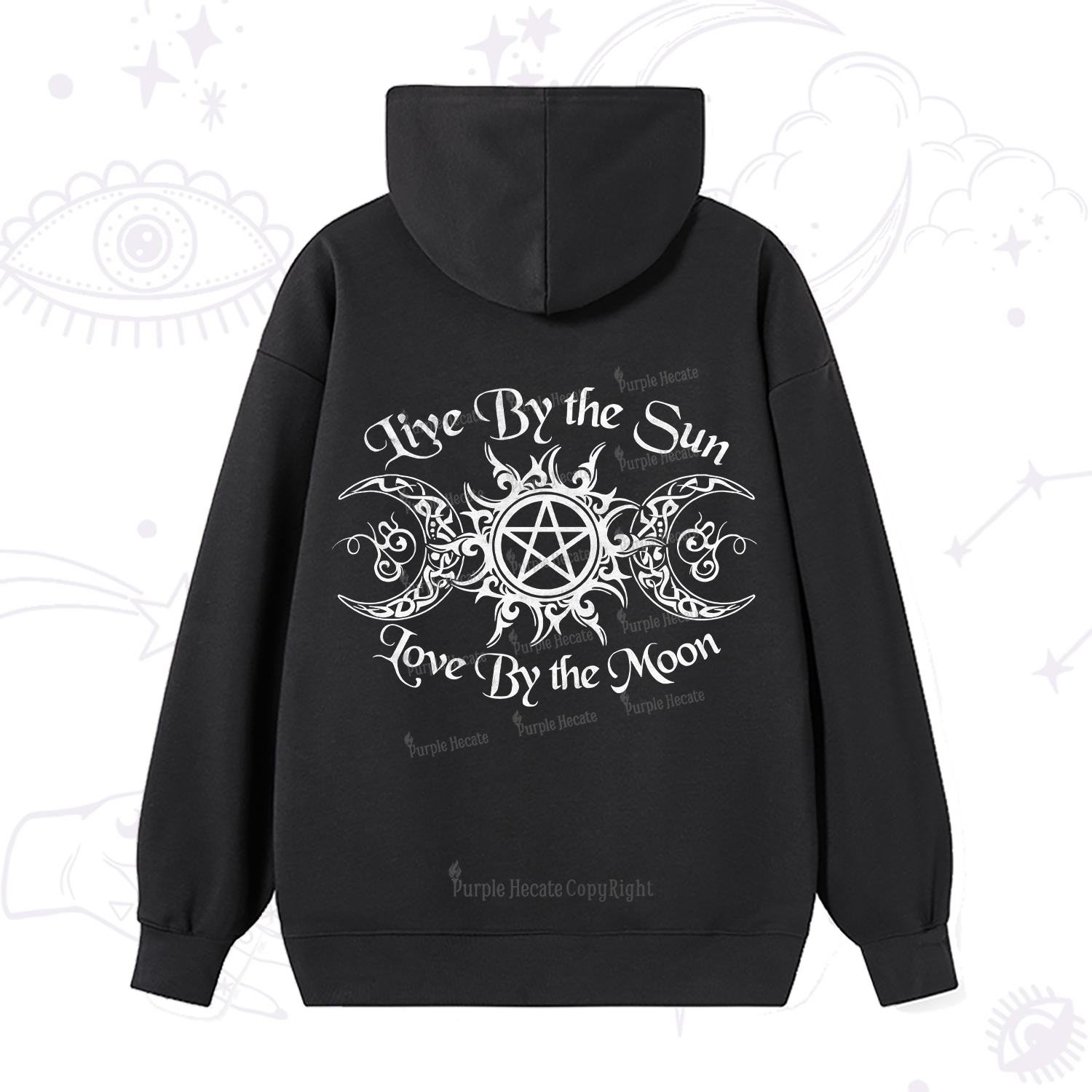 Purplehecate Hecate's Lunar Blessing Hoodie