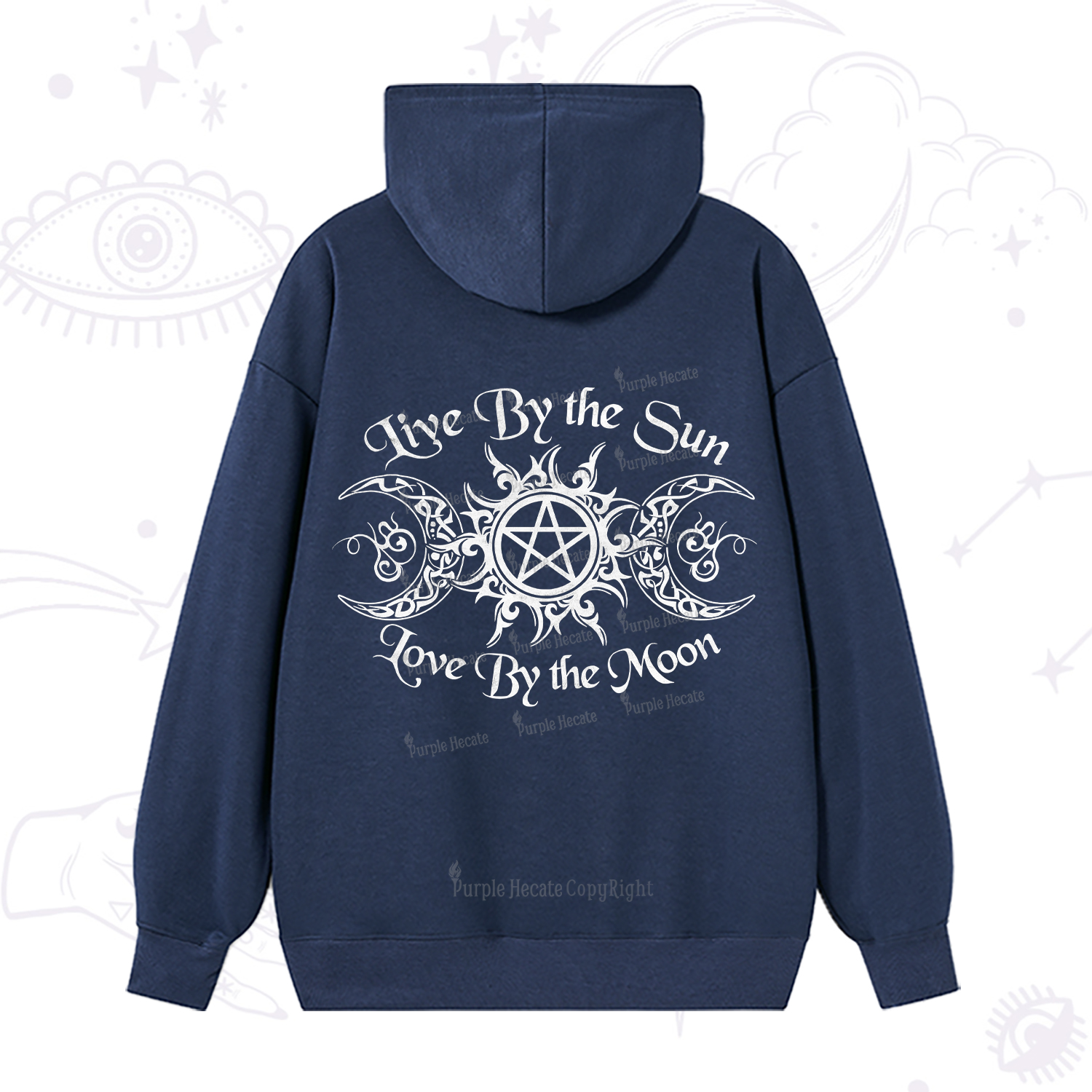 Purplehecate Hecate's Lunar Blessing Hoodie