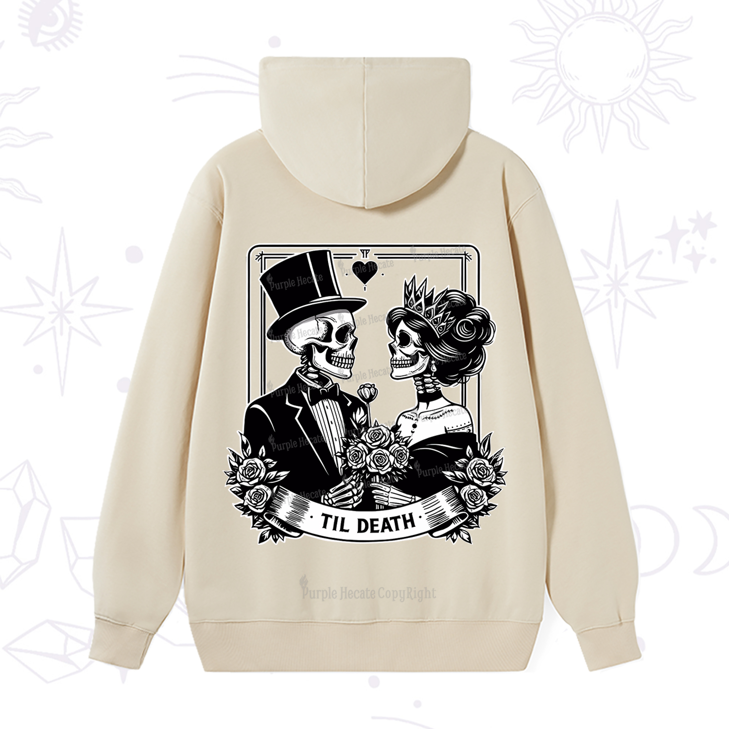 Purplehecate Til Death Witchcraft Hoodie