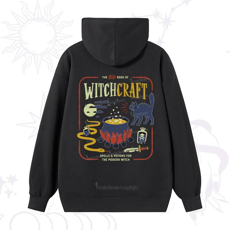 Purplehecate Book Of Witchcraft Hoodie