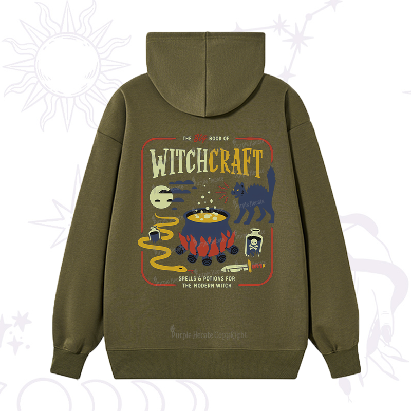 Purplehecate Book Of Witchcraft Hoodie