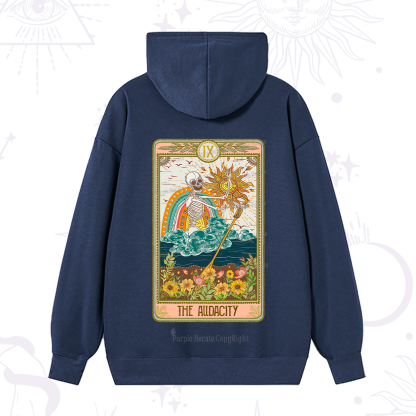 Purplehecate The Audacity Tarot Card Hoodie