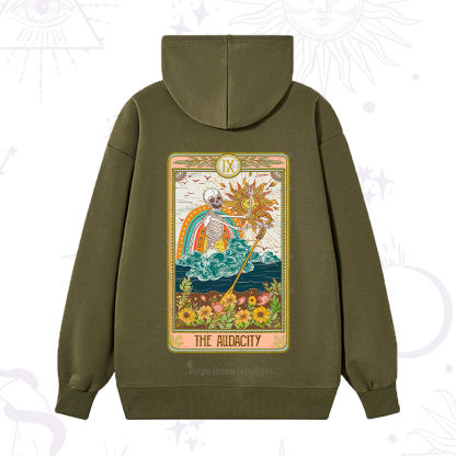 Purplehecate The Audacity Tarot Card Hoodie