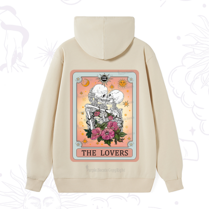 Purplehecate The Lovers Tarot Card Hoodie