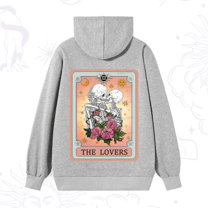Purplehecate The Lovers Tarot Card Hoodie