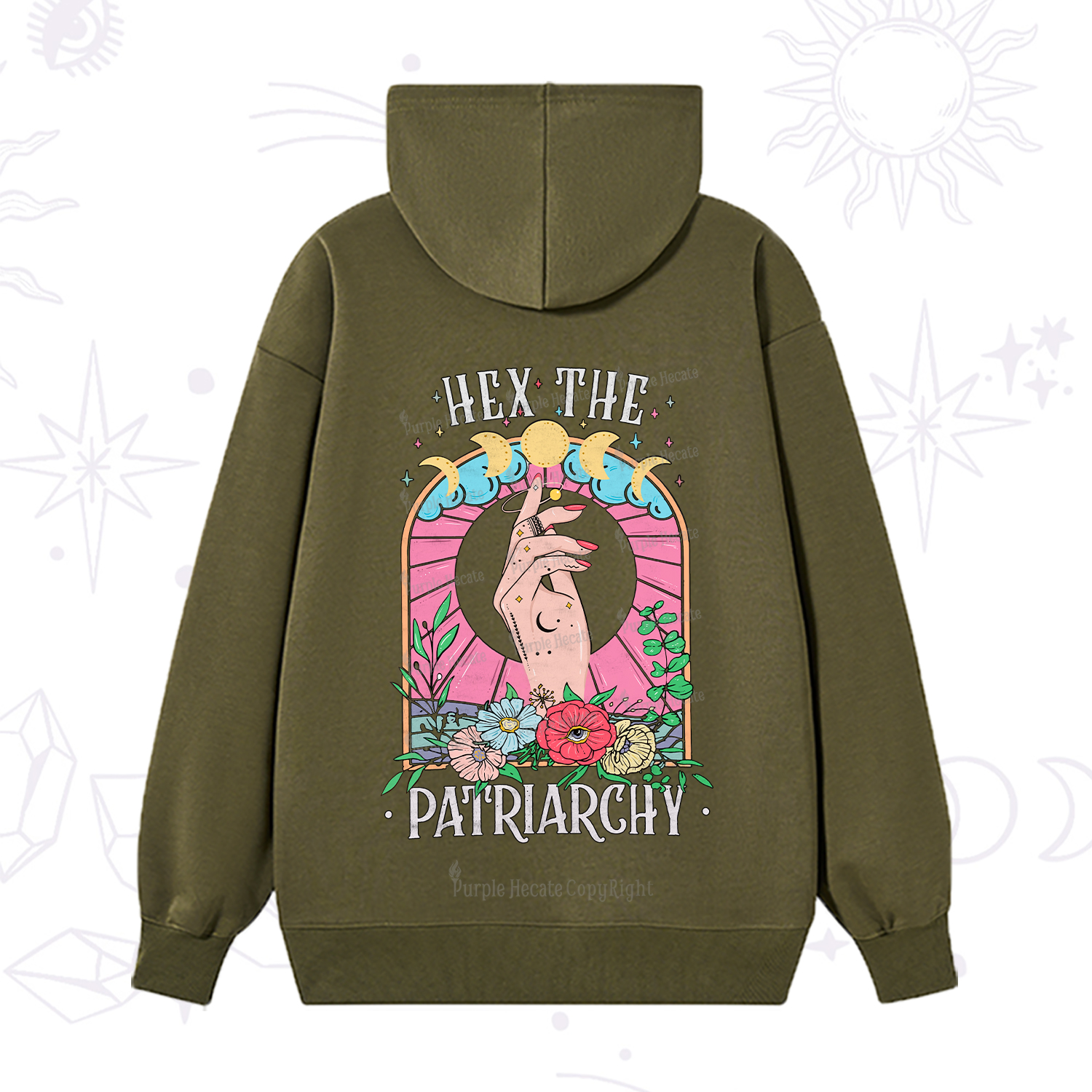 Purplehecate Hex The Patriarchy Hoodie