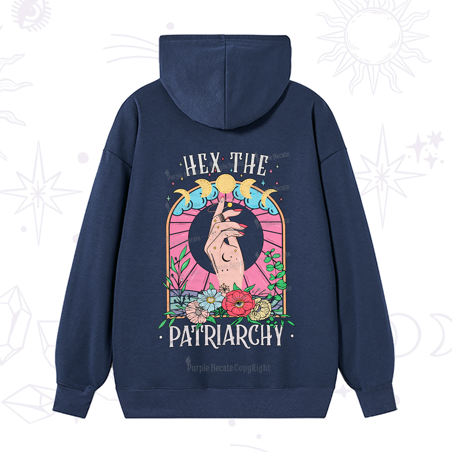 Purplehecate Hex The Patriarchy Hoodie