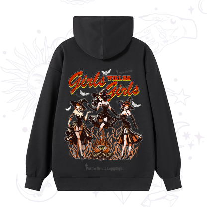 Purplehecate Girls Will Be Girls Hoodie