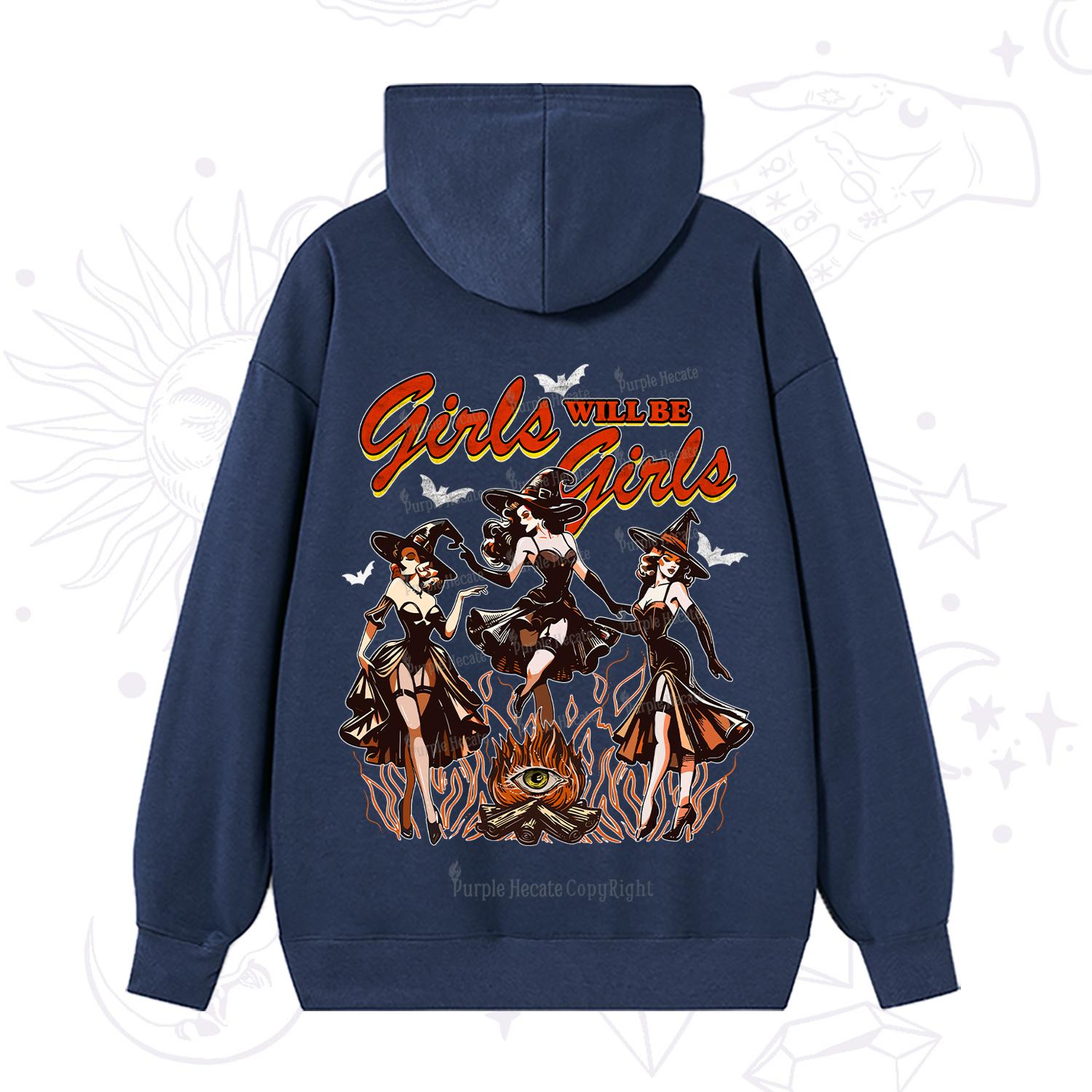 Purplehecate Girls Will Be Girls Hoodie