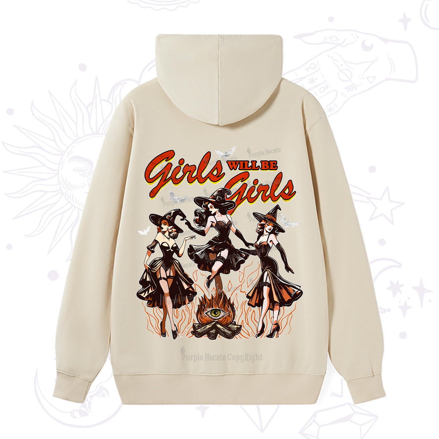 Purplehecate Girls Will Be Girls Hoodie