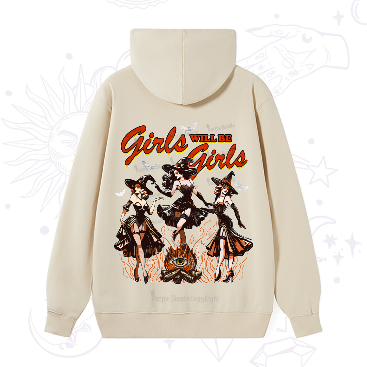 Purplehecate Girls Will Be Girls Hoodie