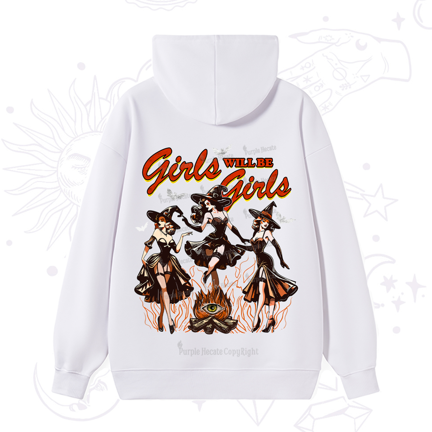 Purplehecate Girls Will Be Girls Hoodie
