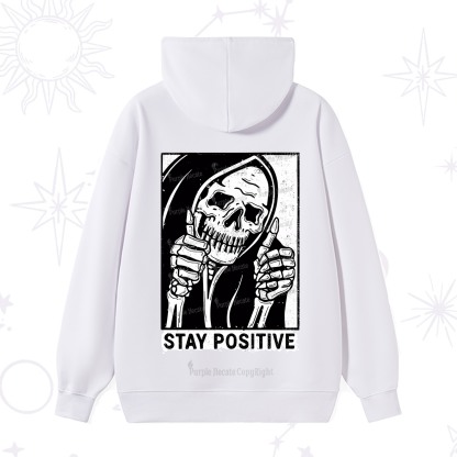 Purplehecate Stay Positive Hoodie