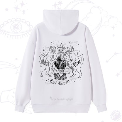 Purplehecate Cat Coven Hoodie