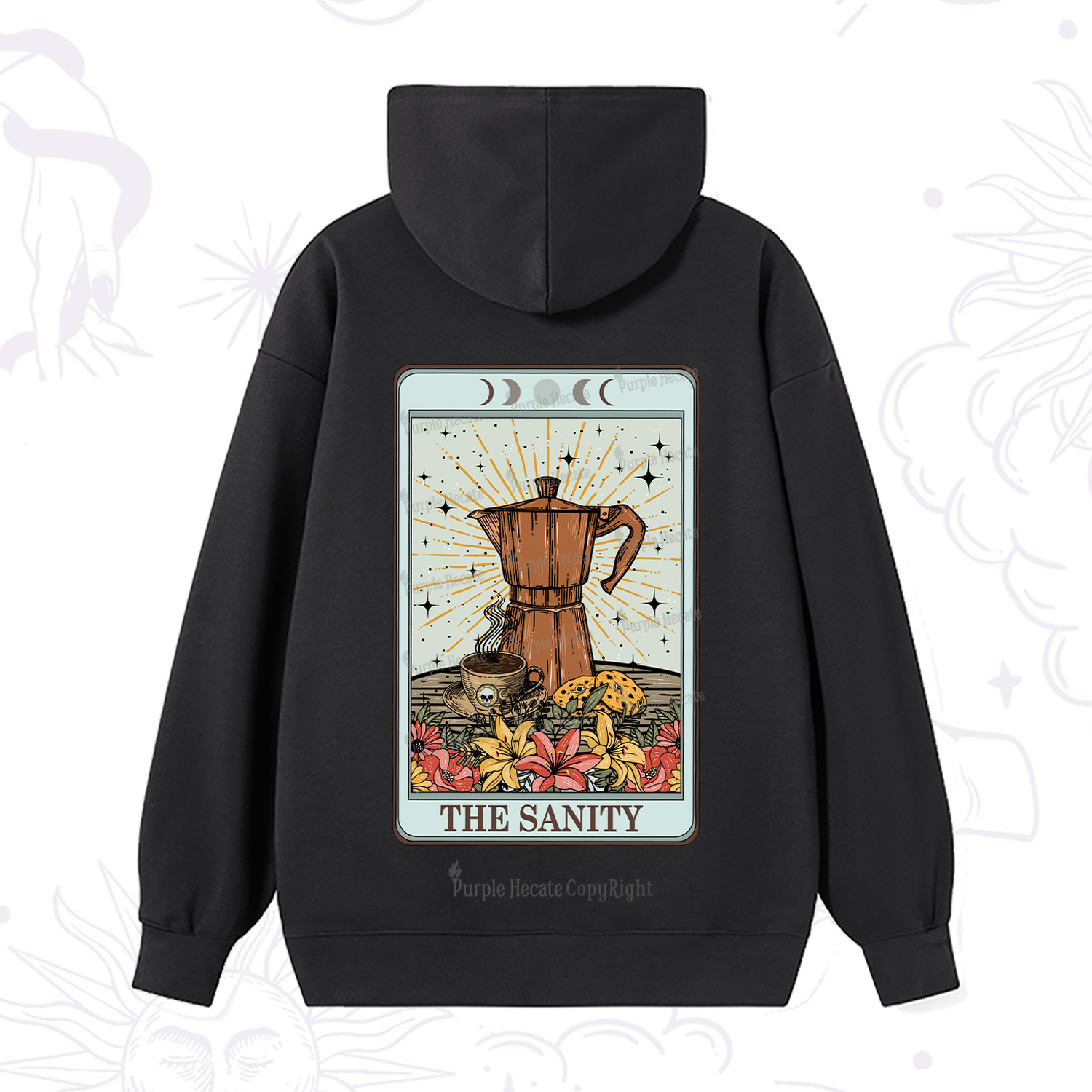 Purplehecate The Sanity Tarot Hoodie