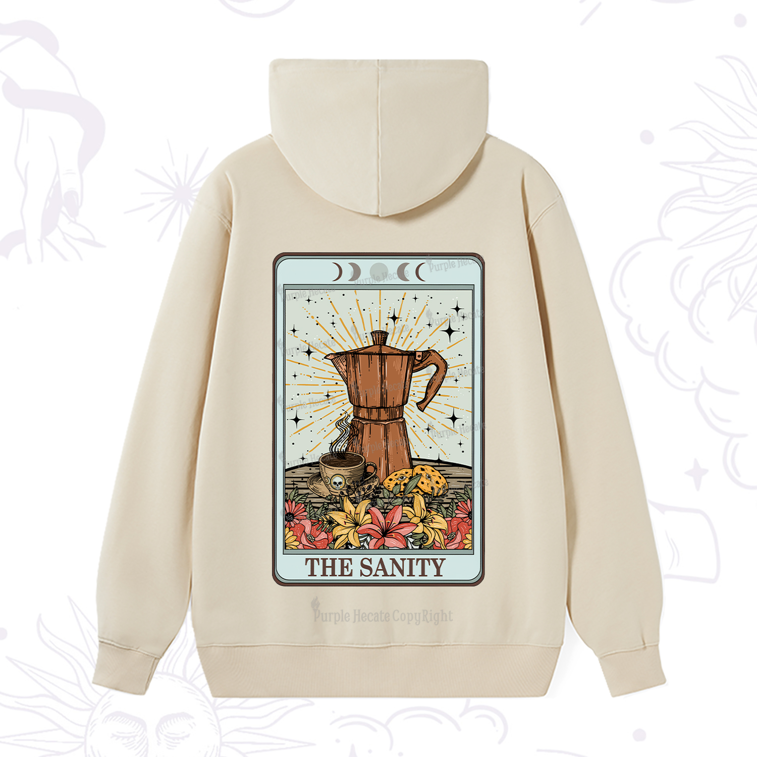 Purplehecate The Sanity Tarot Hoodie