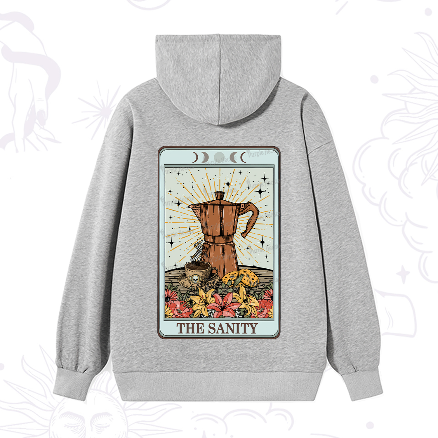 Purplehecate The Sanity Tarot Hoodie