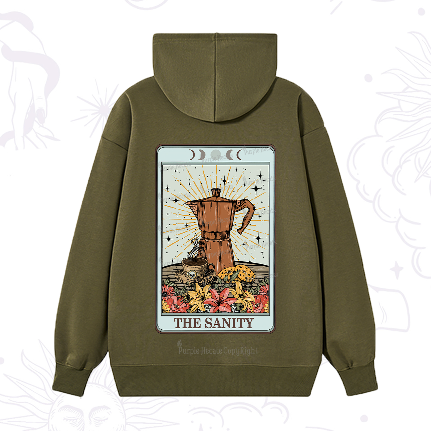 Purplehecate The Sanity Tarot Hoodie