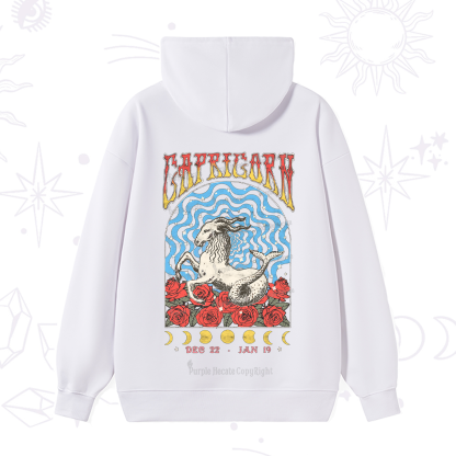Purplehecate Capricorn Crew Zodiac Hoodie