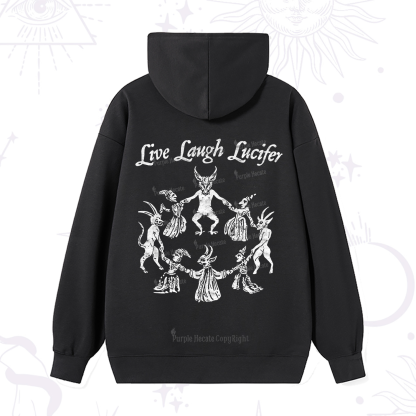Purplehecate Live Laugh Lucifer Hoodie