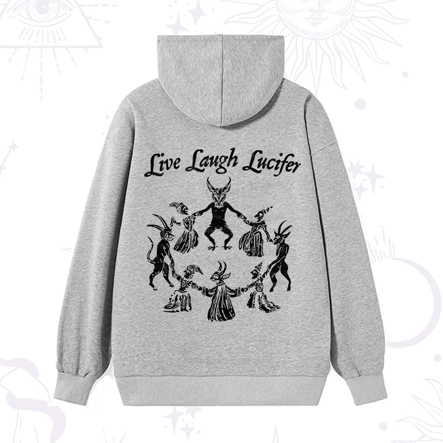 Purplehecate Live Laugh Lucifer Hoodie
