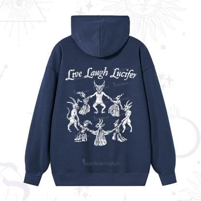 Purplehecate Live Laugh Lucifer Hoodie