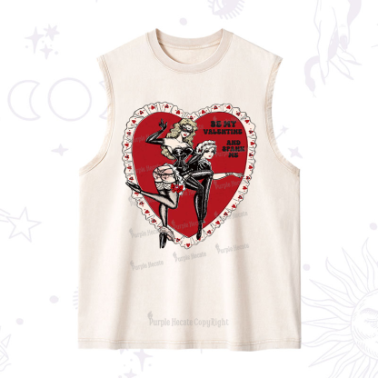 Purplehecate Be My Valentine And Spank Me Washed Tank
