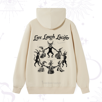 Purplehecate Live Laugh Lucifer Hoodie